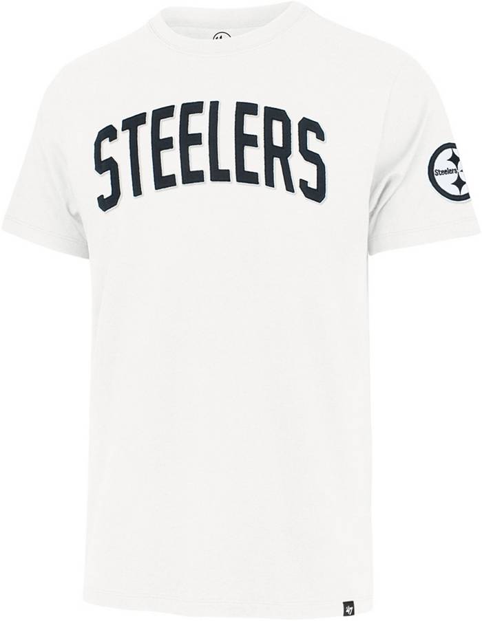 47 Men's Pittsburgh Steelers Namesake Field White T-Shirt