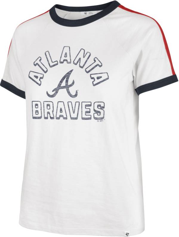 Atlanta Braves Tee Shirt 47 Brand Womens size XL