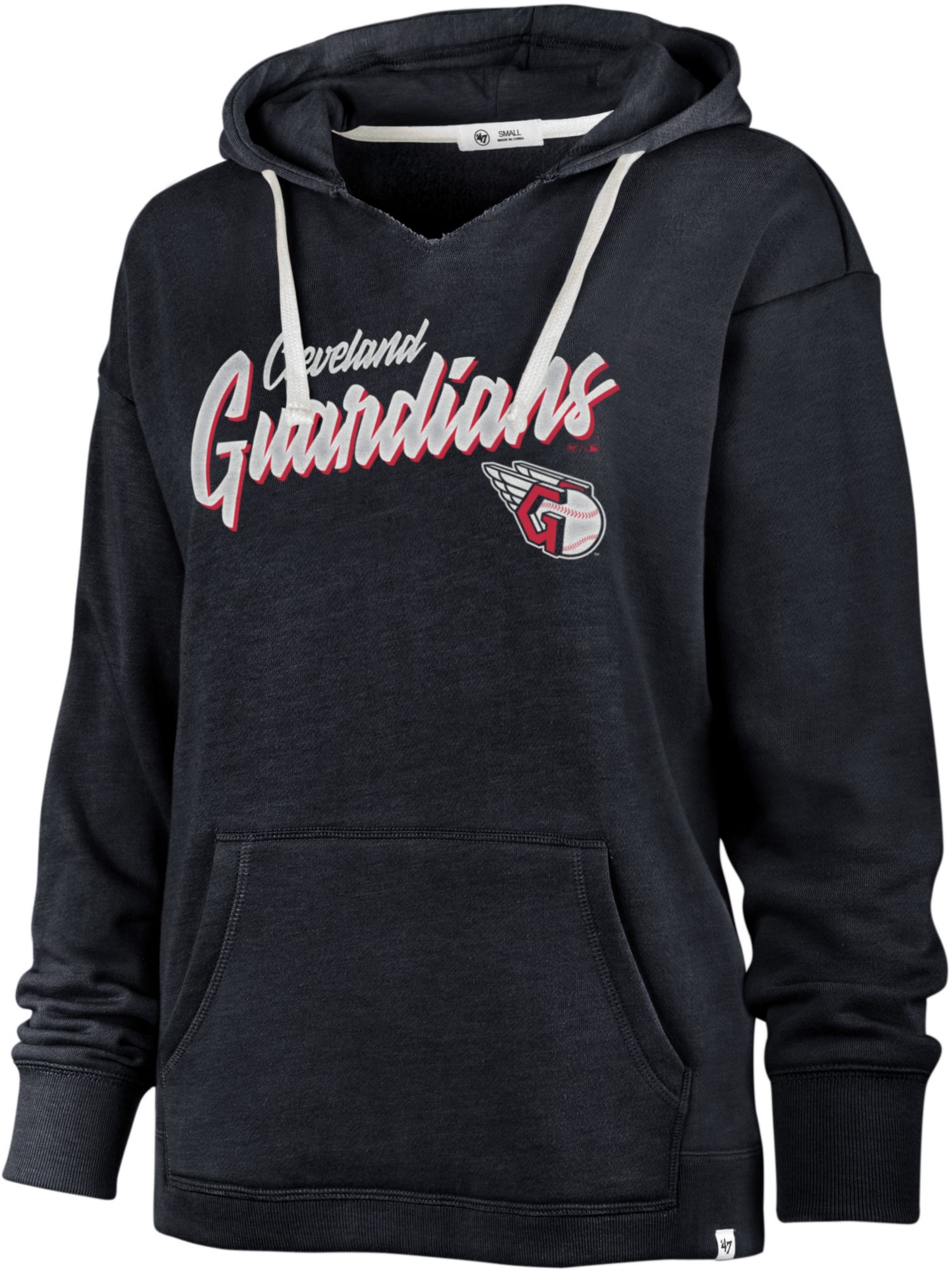 '47 Women's Cleveland Guardians Blue RIse Kennedy Hoodie product image