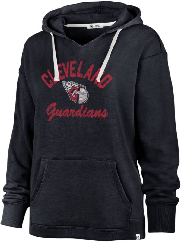 '47 Women's Cleveland Guardians Navy Kennedy Hoodie product image