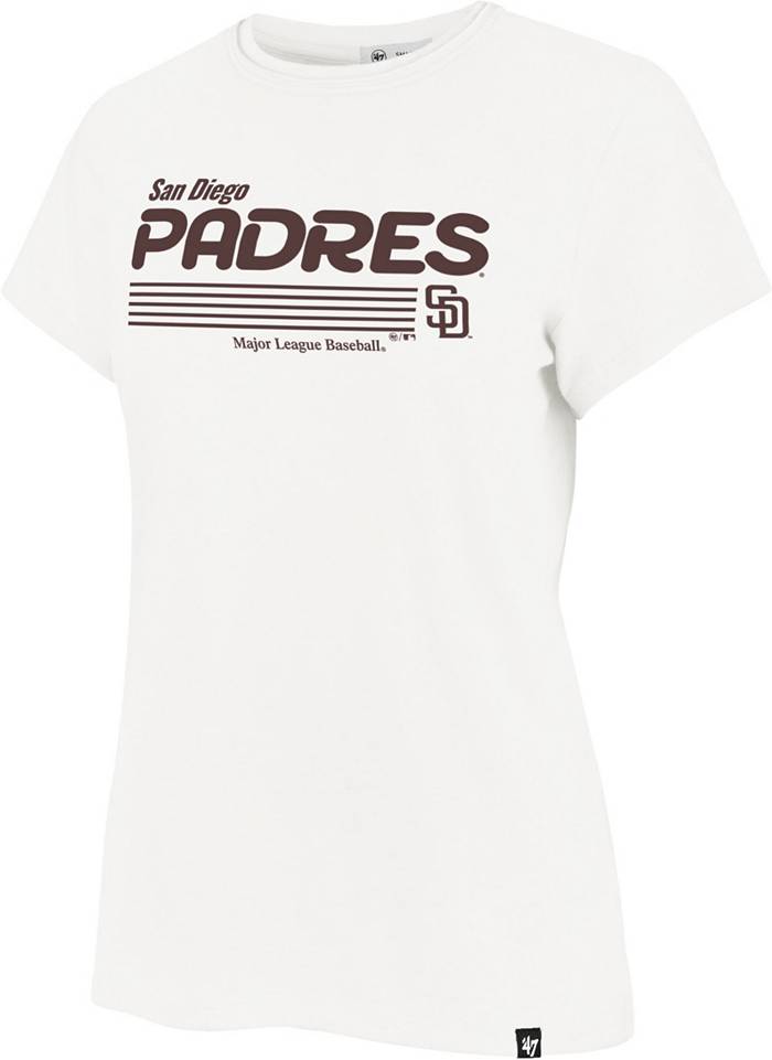 47 Women's San Diego Padres White Harmonize Franklin T-Shirt