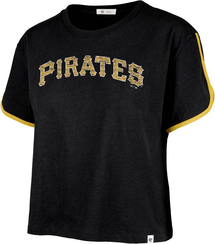 Vintage Pittsburgh Pirates Baseball Champion Crop Top T-Shirt