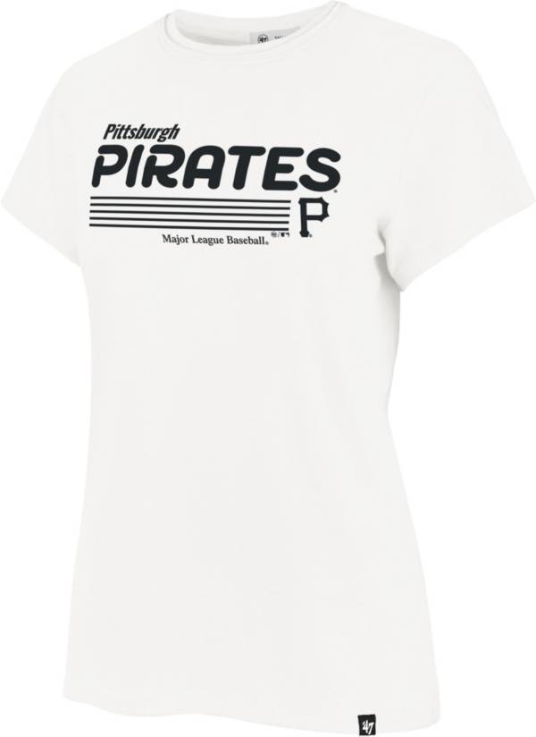 '47 Women's Pittsburgh Pirates White Harmonize Franklin T-Shirt product image