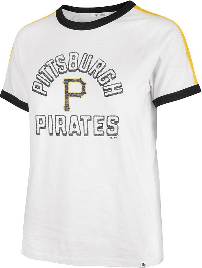 47 Women's Pittsburgh Pirates White Sweet Heat T-Shirt