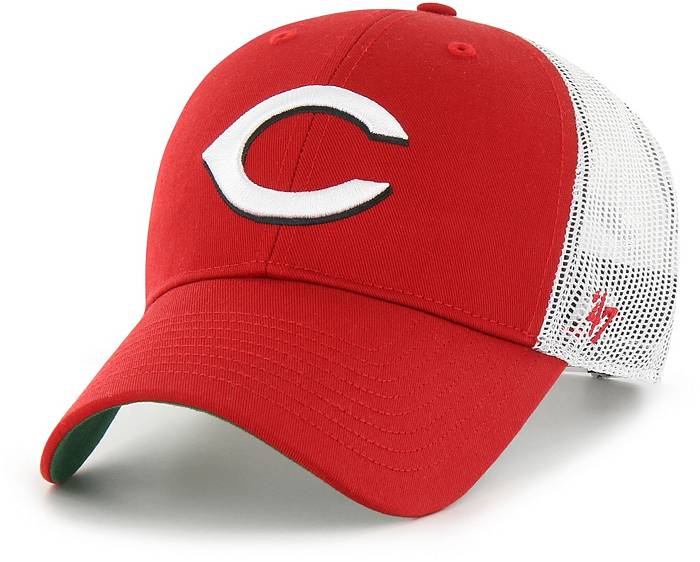Men's '47 Red Cincinnati Reds Disburse MVP Trucker Adjustable Hat