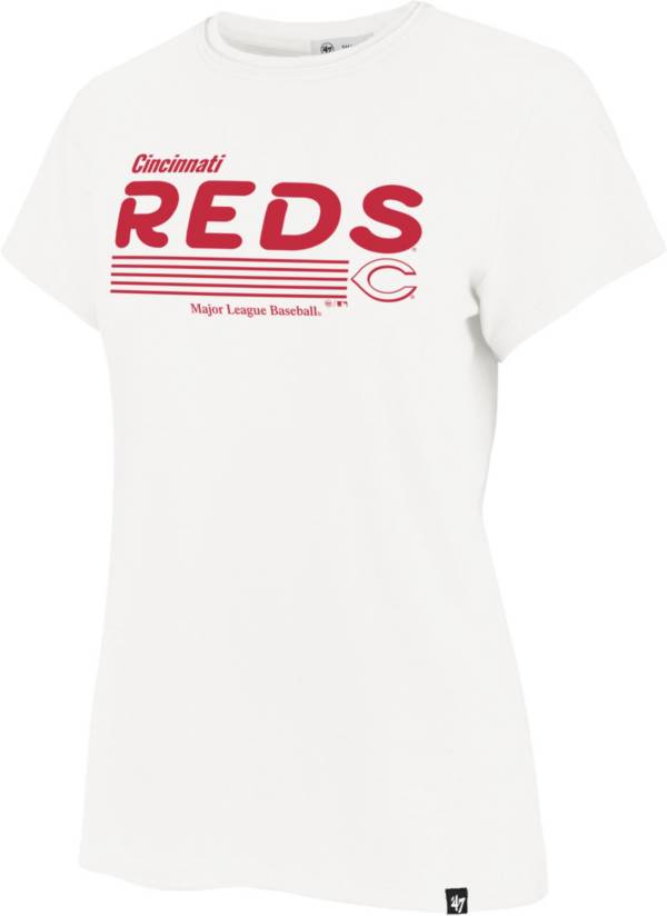 '47 Women's Cincinnati Reds White Harmonize Franklin T-Shirt product image