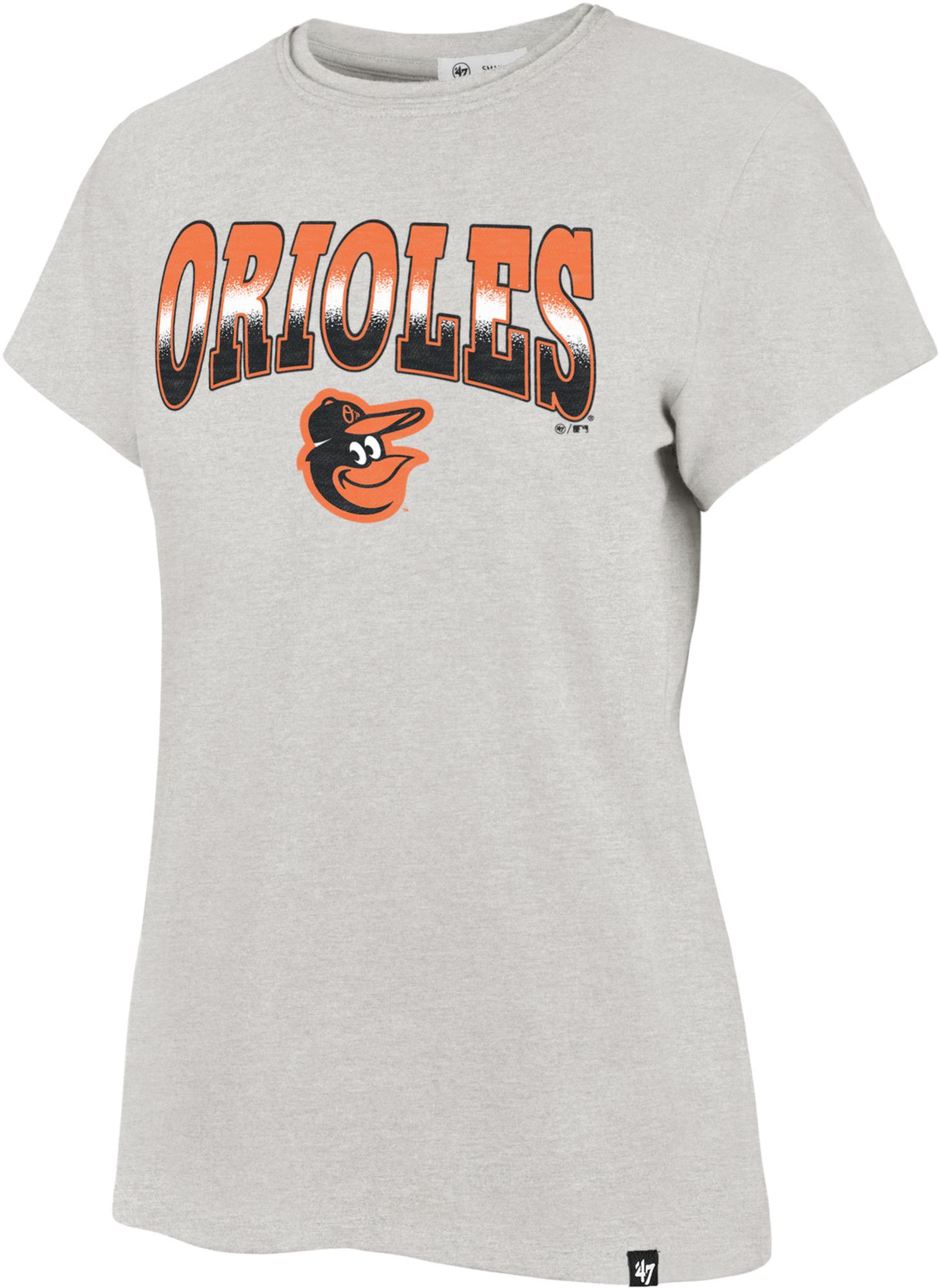 '47 Brand Women's Baltimore Orioles Gray Frankie Undertone T-Shirt