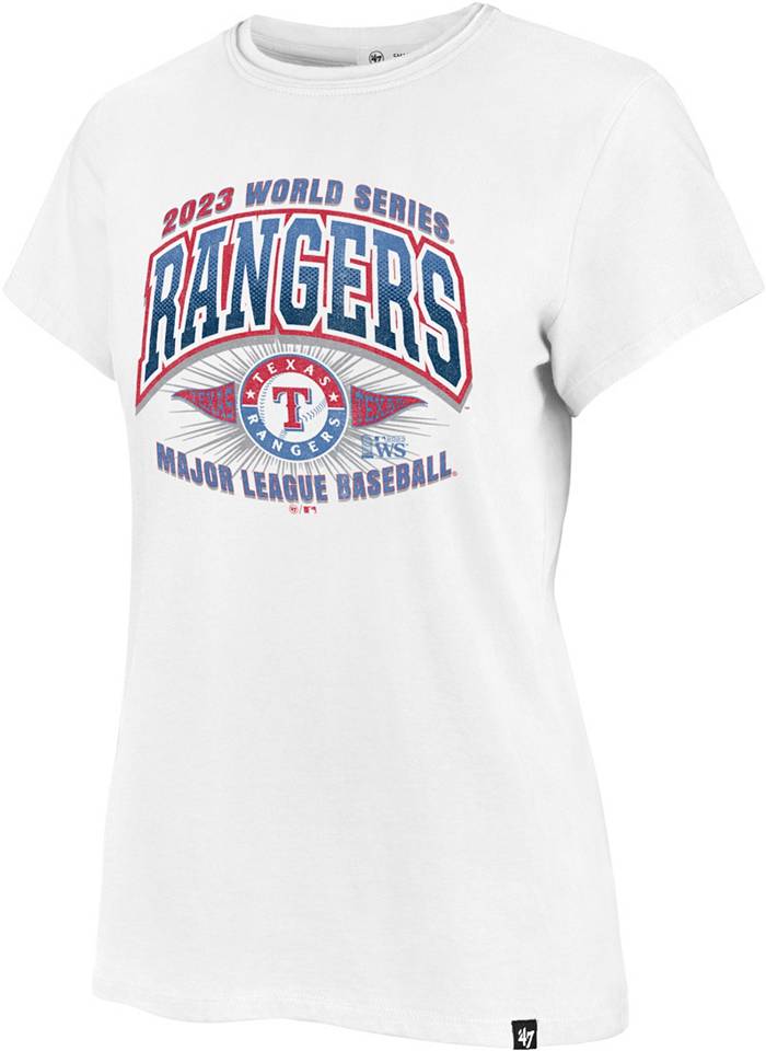 Nike Texas Rangers T-Shirt Adult Small Blue MLB Cooperstown Collection  Athletic