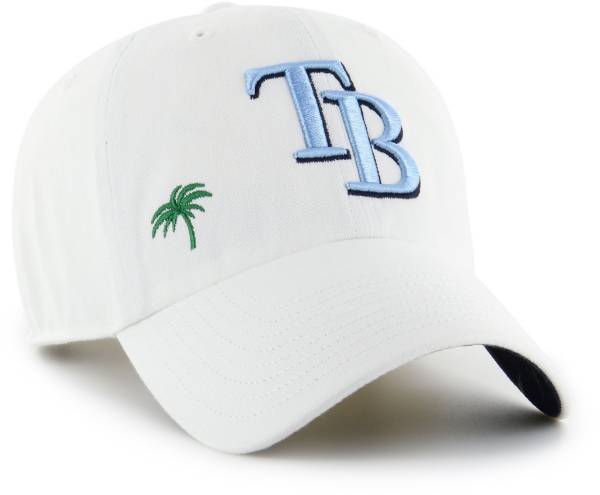 '47 Brand Women's Tampa Bay Rays White Confetti Icon Clean Up Adjustable Hat product image