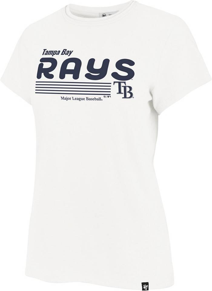 Dick's Sporting Goods New Era Women's Tampa Bay Rays Blue Scoop Neck T-Shirt