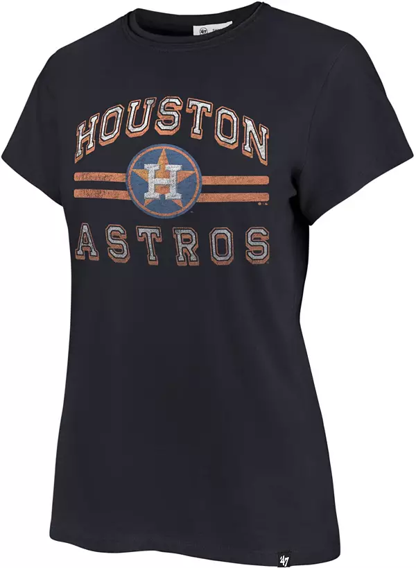 47 Women's Houston Astros Blue Franklin T-Shirt