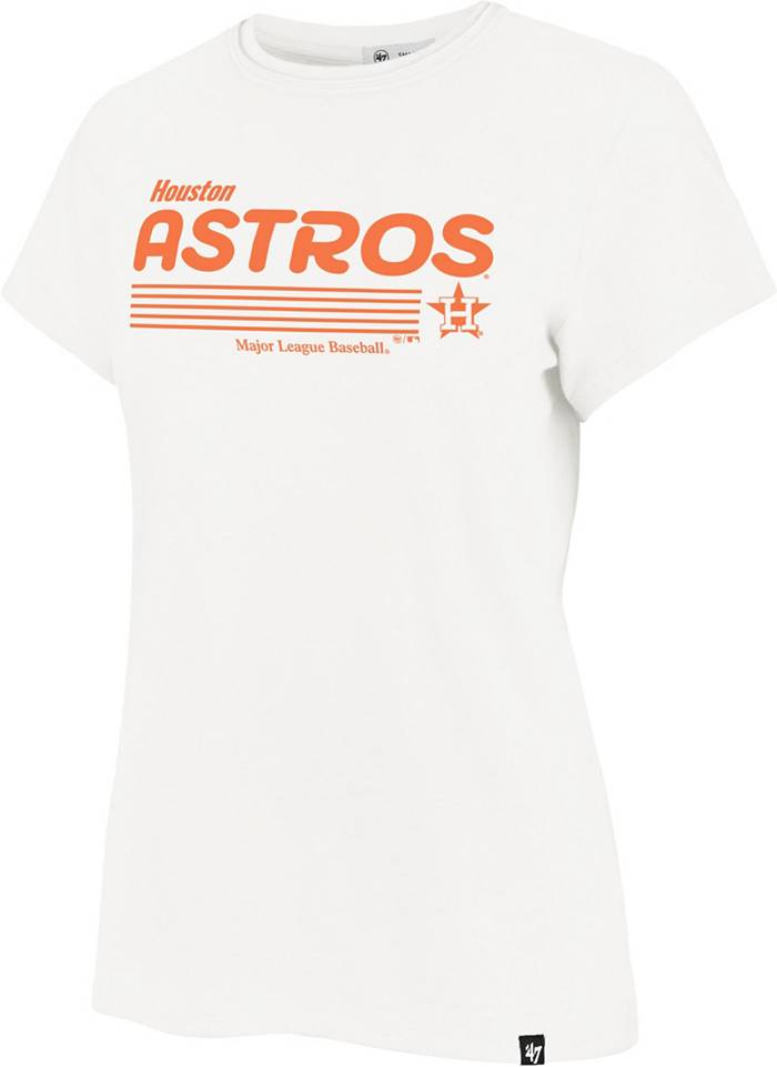 47 Women's Houston Astros White Sweet Heat T-Shirt