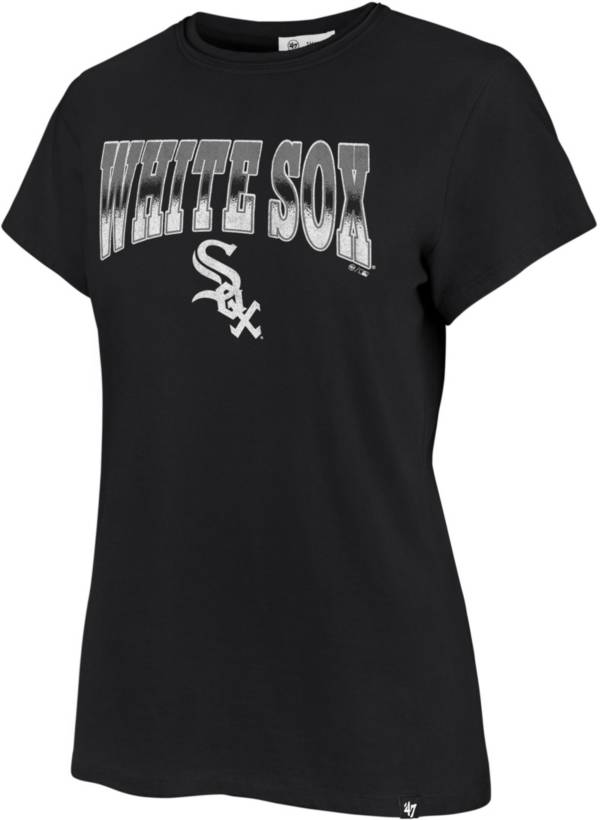 '47 Women's Chicago White Sox Black Undertone Franklin T-Shirt product image