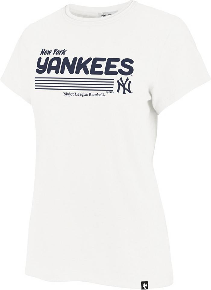 47 Women's New York Yankees White Harmonize Franklin T-Shirt
