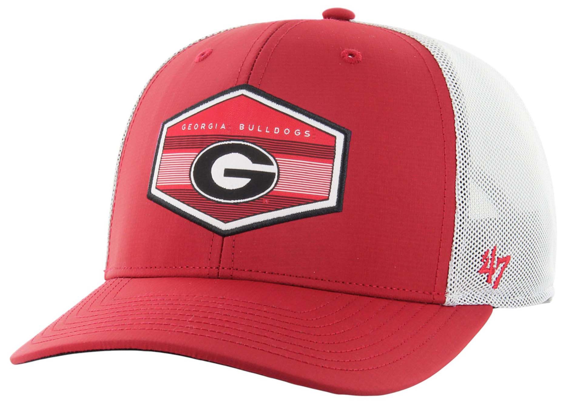 '47 Women's Georgia Bulldogs Red Burgess Trucker Adjustable Hat product image
