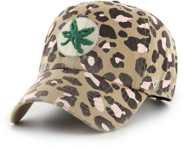 ‘47 Women's Ohio State Buckeyes Brown Bagheera Leopard Adjustable Hat product image