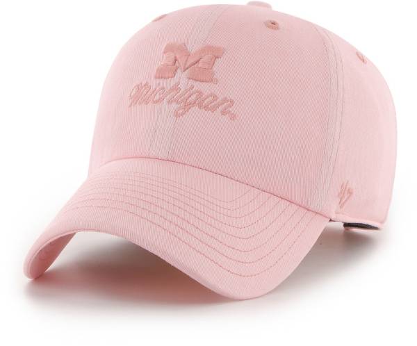 '47 Women's Michigan Wolverines Pink Haze Adjustable Hat product image
