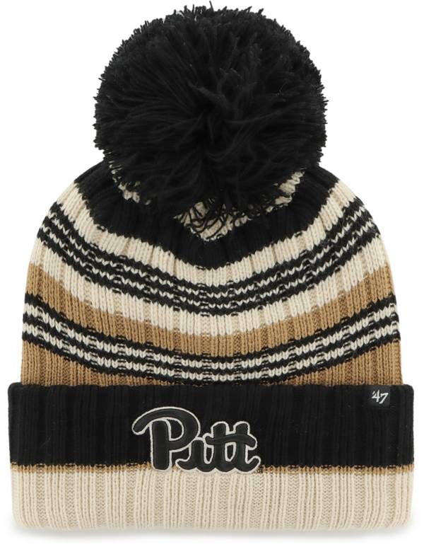 ‘47 Women's Pitt Panthers Natural Barista Knit Beanie product image