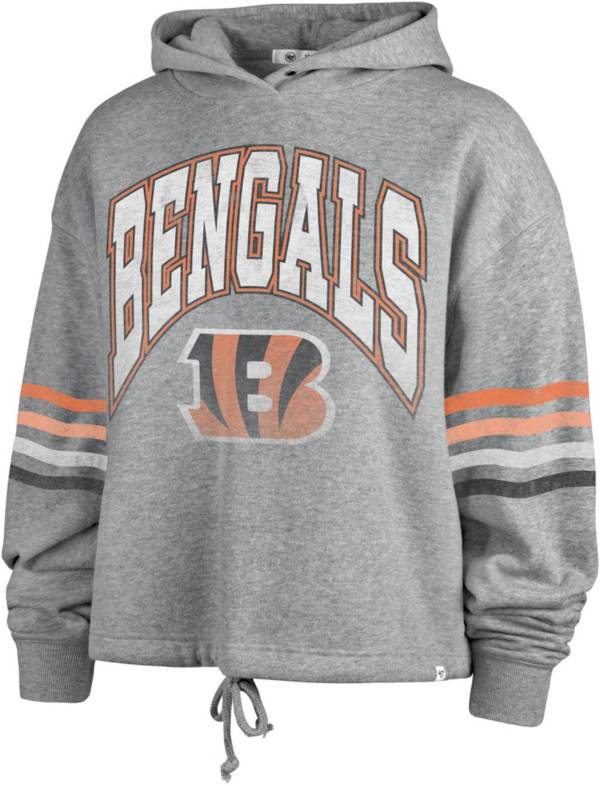 Grey bengals outlet sweatshirt