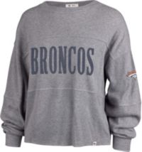 Women's '47 White Denver Broncos Statement Long Sleeve T-Shirt