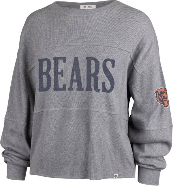 Chicago Bears New Era Current Day Long Sleeve Hoodie T-Shirt - Navy