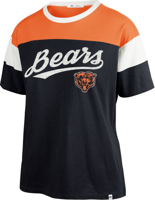 47 Women's Chicago Bears Jada Grey Long Sleeve T-Shirt