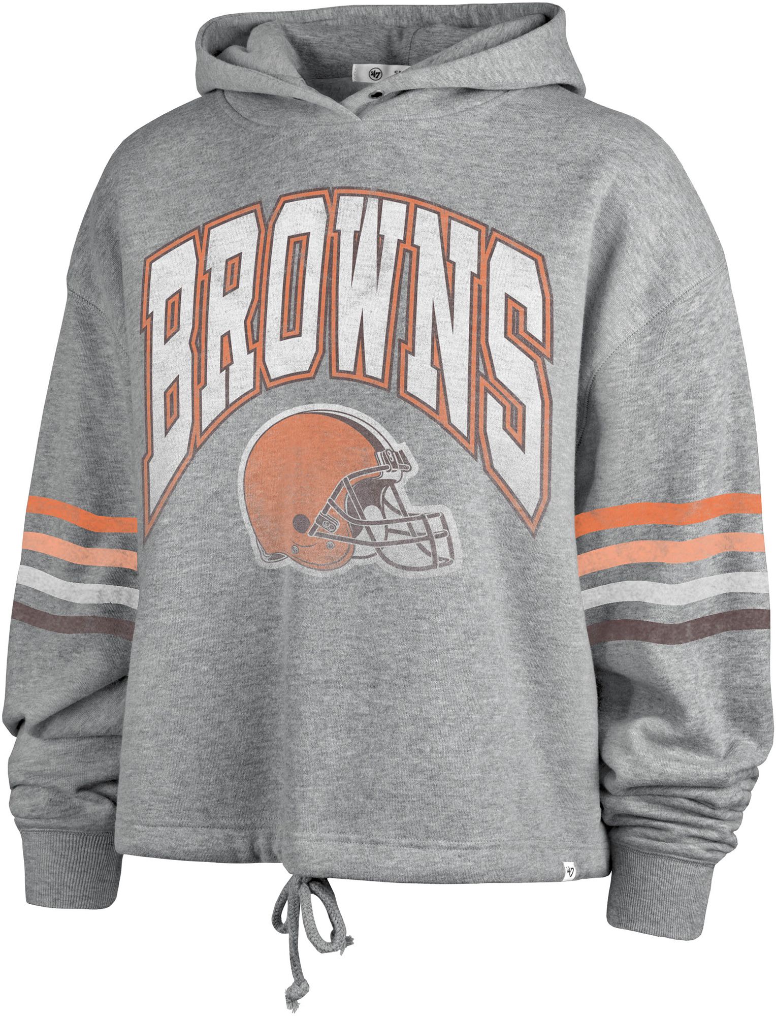 47 Women's Cleveland Browns Upland Grey Hoodie | Dick's Sporting Goods