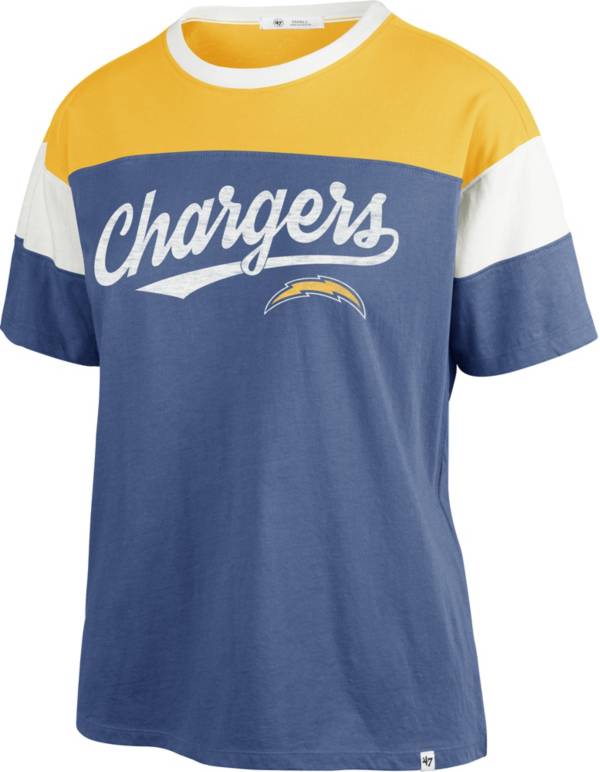 47 Women's Los Angeles Chargers Breezy Blue T-Shirt