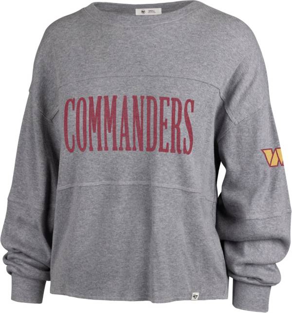 '47 Women's Washington Commanders Jada Grey Long Sleeve T-Shirt product image
