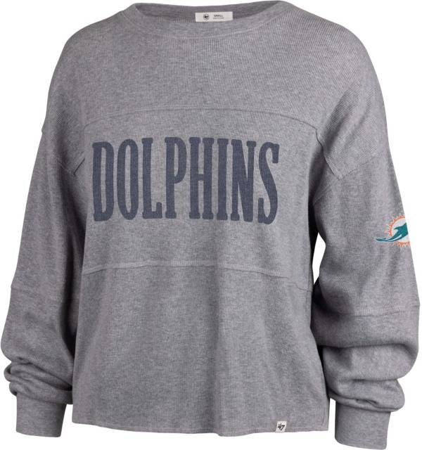 Men's Nike Orange Miami Dolphins Fashion Tri-Blend Long Sleeve T-Shirt