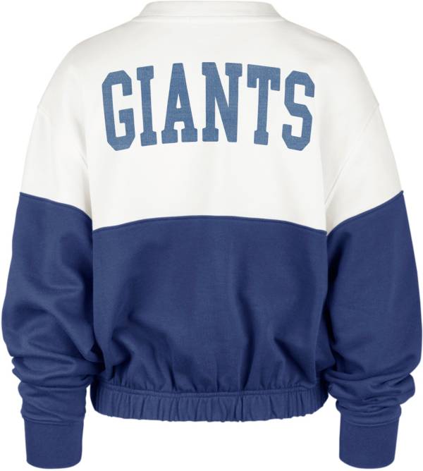 New York Giants Men's 47 Brand Blue Pullover Jersey Hoodie - XL