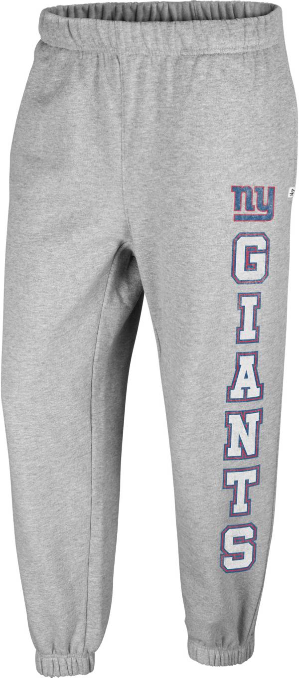 Youth Royal/Heather Gray New York Giants Double Up Pullover Hoodie