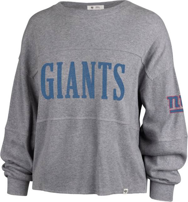 47 Women's New York Giants Jada Grey Long Sleeve T-Shirt