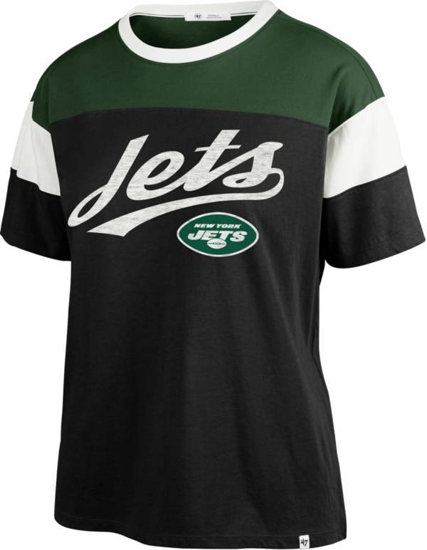 '47 Women's New York Jets Breezy Black T-Shirt product image