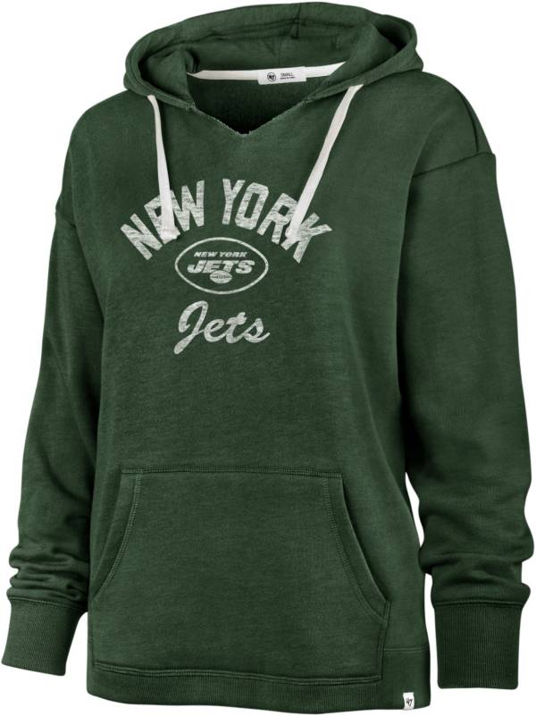 '47 Women's New York Jets Wrap Up Green Hoodie product image