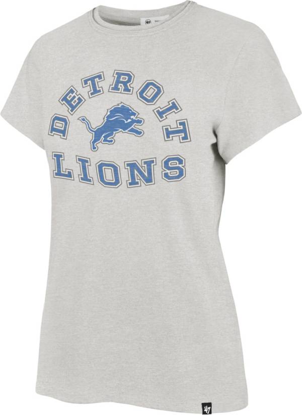 47 Women's Detroit Lions Franklin Grey T-Shirt