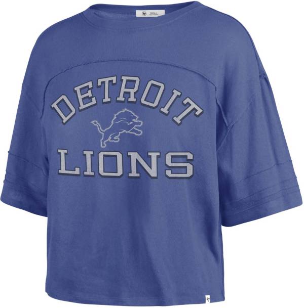 Nike Women's Nike Black Detroit Lions Logo Essential T-Shirt