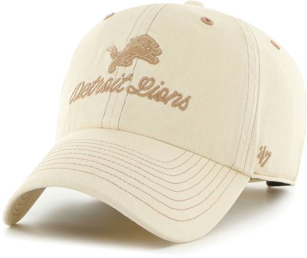 '47 Women's Detroit Lions Adore Clean Up Beige Adjustable Hat