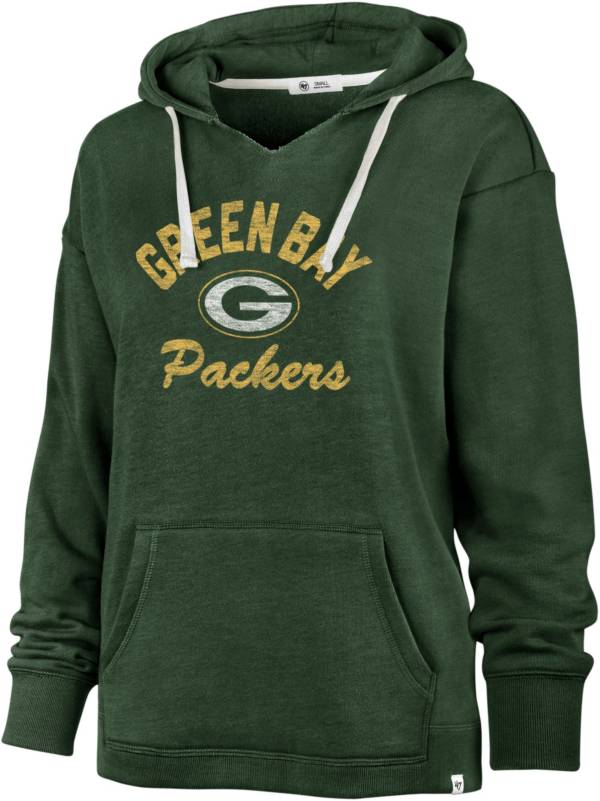 47 Women s Green Bay Packers Wrap Up Green Hoodie