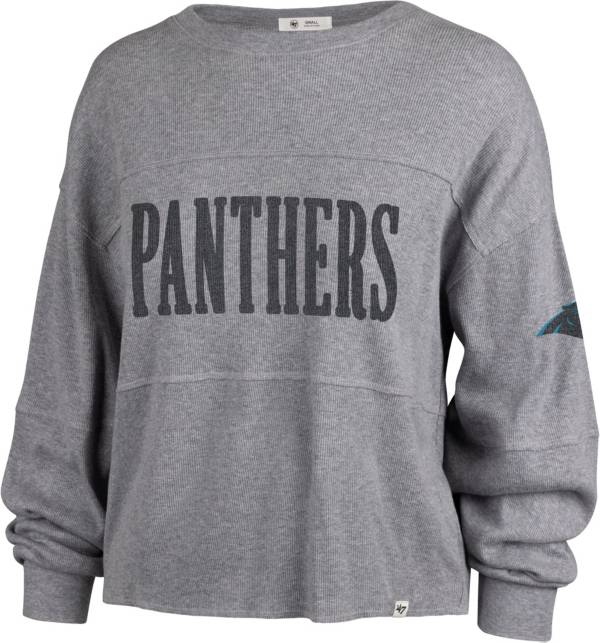 '47 Women's Carolina Panthers Jada Grey Long Sleeve T-Shirt product image