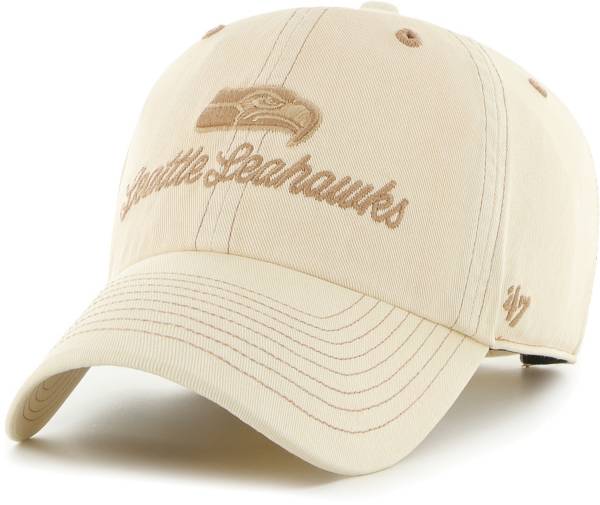 '47 Women's Seattle Seahawks Adore Clean Up Beige Adjustable Hat product image