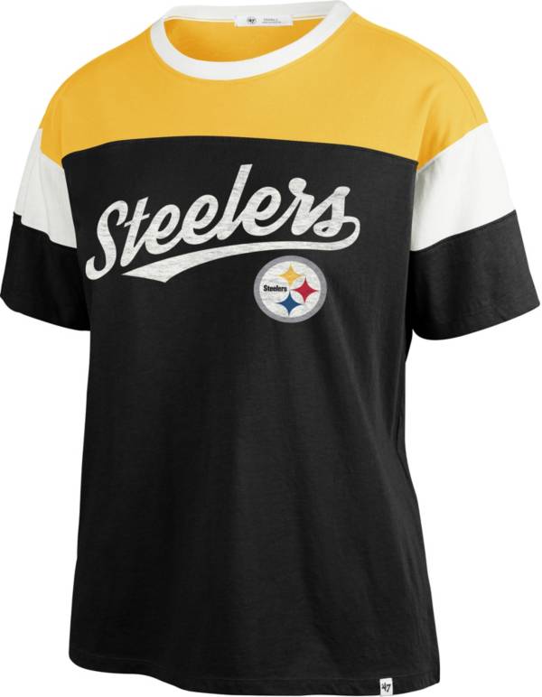 Dick's Sporting Goods Antigua Women's Pittsburgh Steelers Tribute Gold Polo