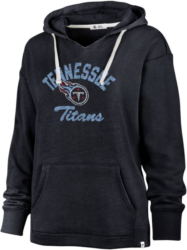 '47 Women's Tennessee Titans Wrap Up Blue Hoodie product image