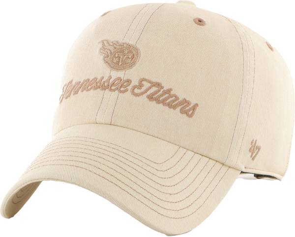 '47 Women's Tennessee Titans Haze Clean Up Beige Adjustable Hat product image
