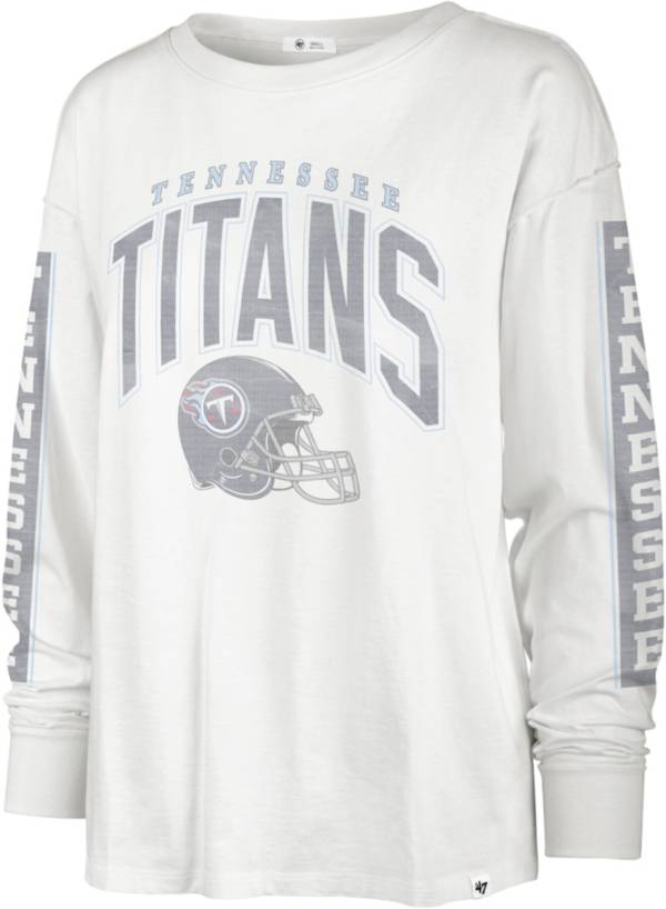 '47 Women's Tennessee Titans Tomcat White Long Sleeve T-Shirt product image