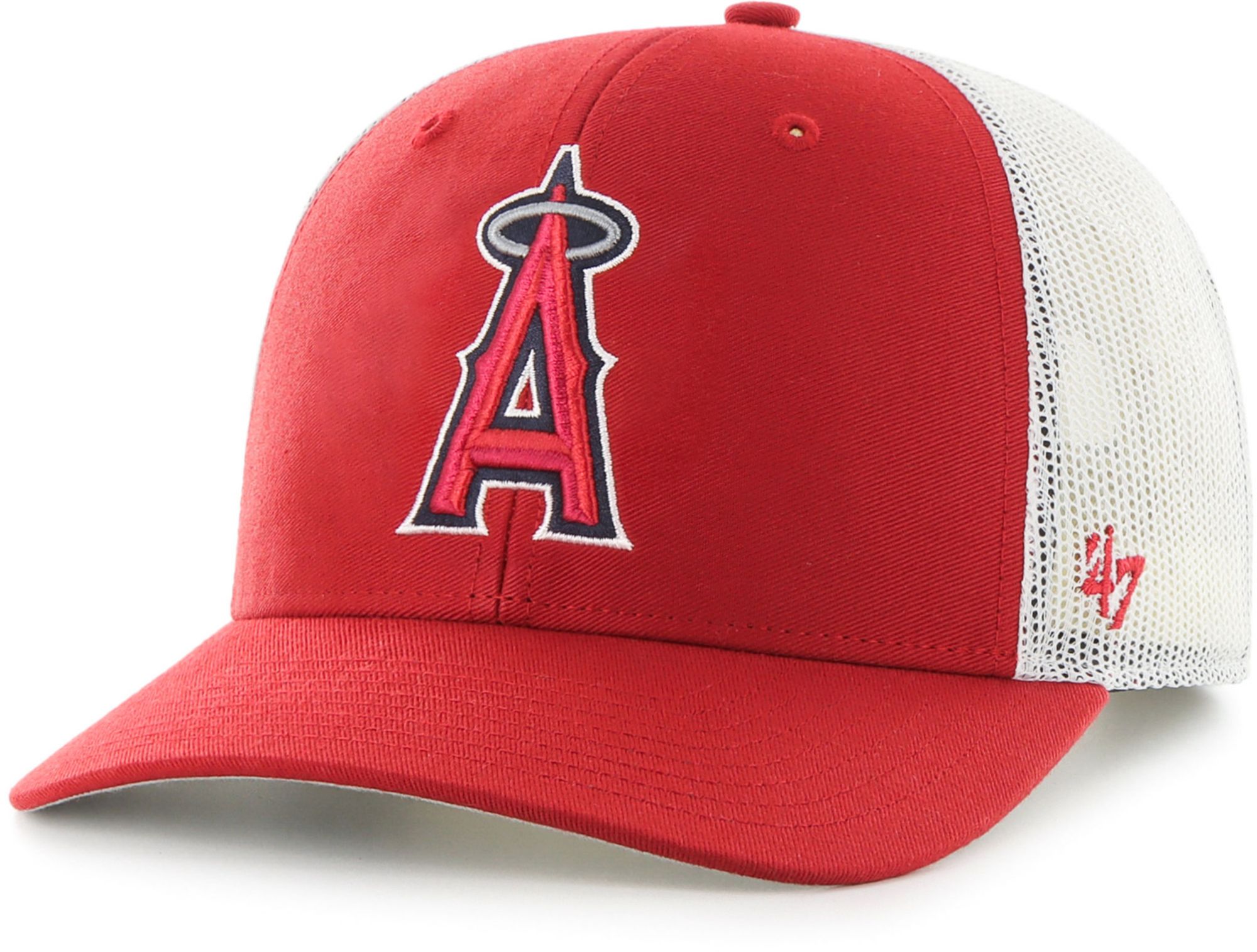 '47 Youth Los Angeles Angels Red Trucker Hat product image