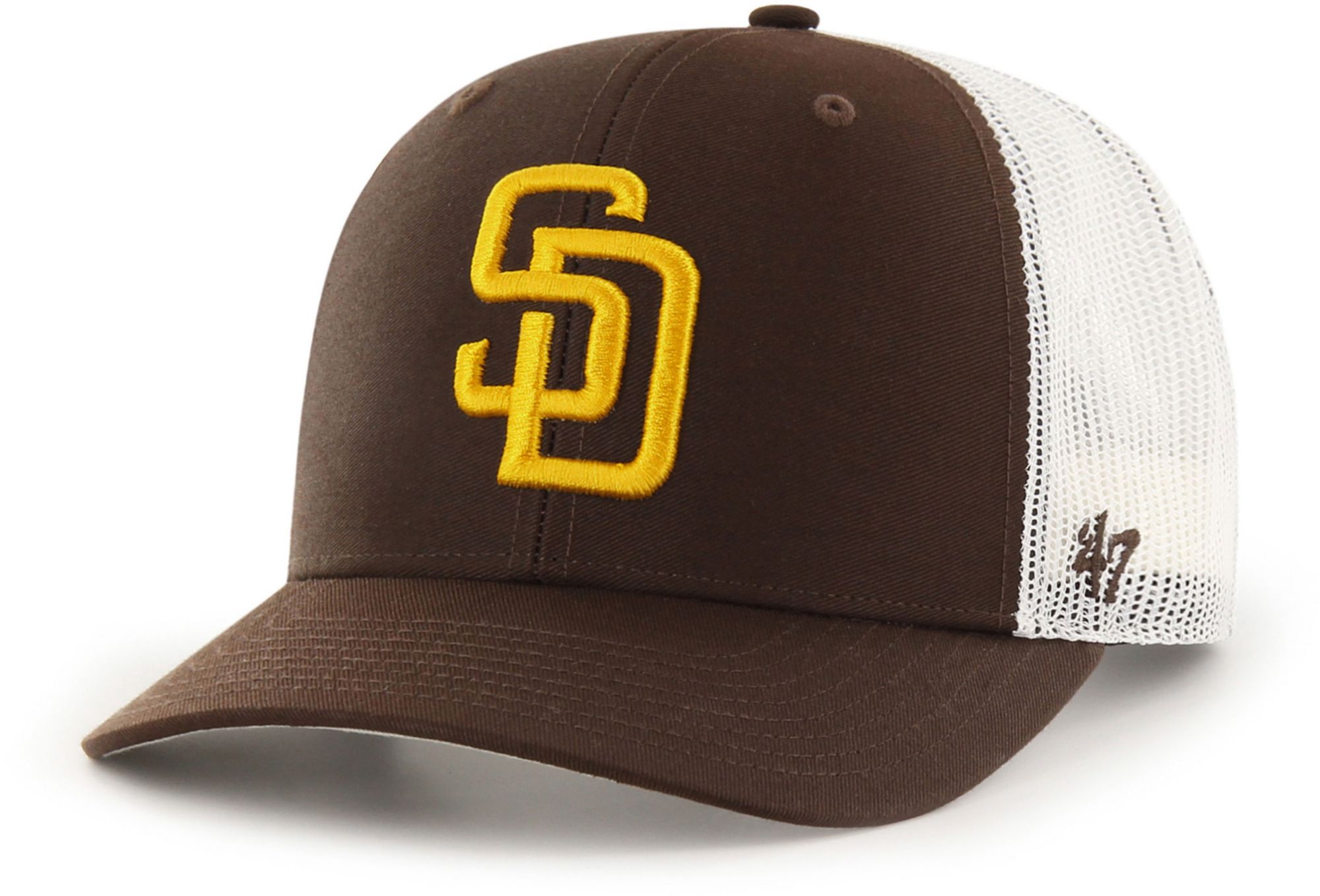 '47 Youth San Diego Padres Brown Trucker Hat product image