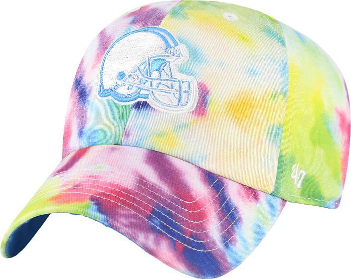 47 Youth Cleveland Browns Spectral Tie Dye Clean Up Adjustable Hat