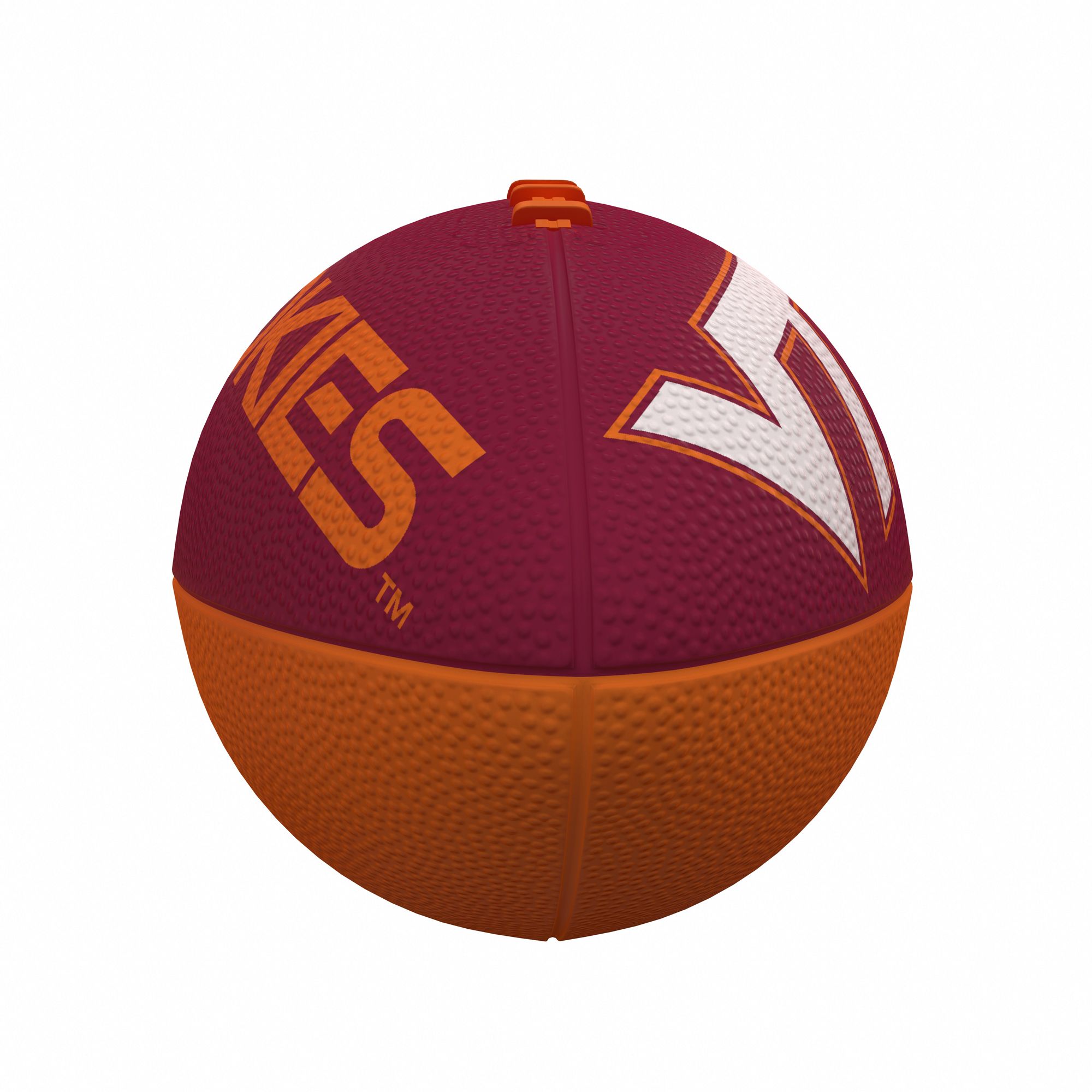 Logo Brands Virginia Tech Hokies Logo Rubber Junior Football product image