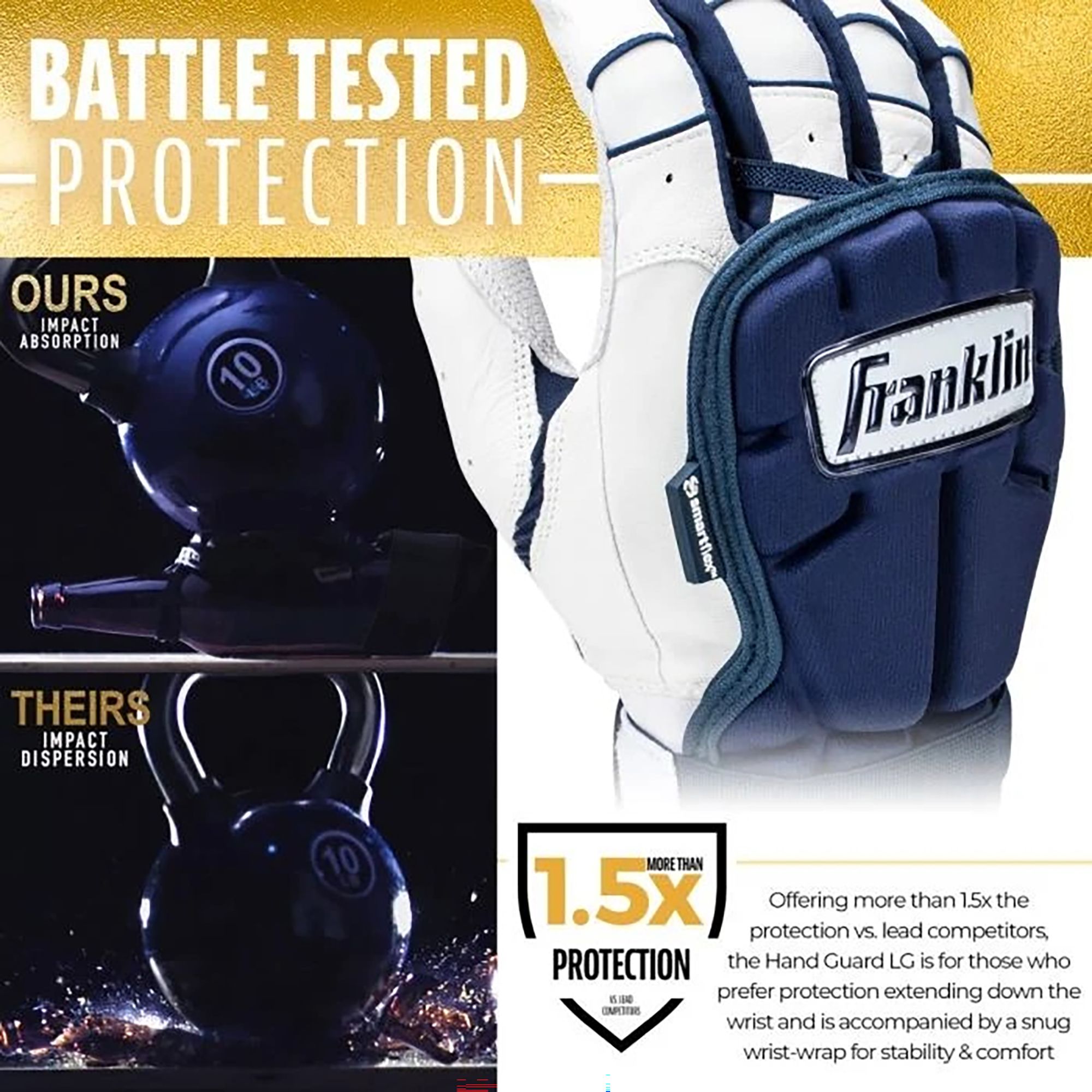 Franklin Adult PRT Protective Hand Guard product image